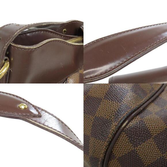 LOUIS VUITTON Brown Damier Canvas Shoulder Bag - Picture 9 of 11
